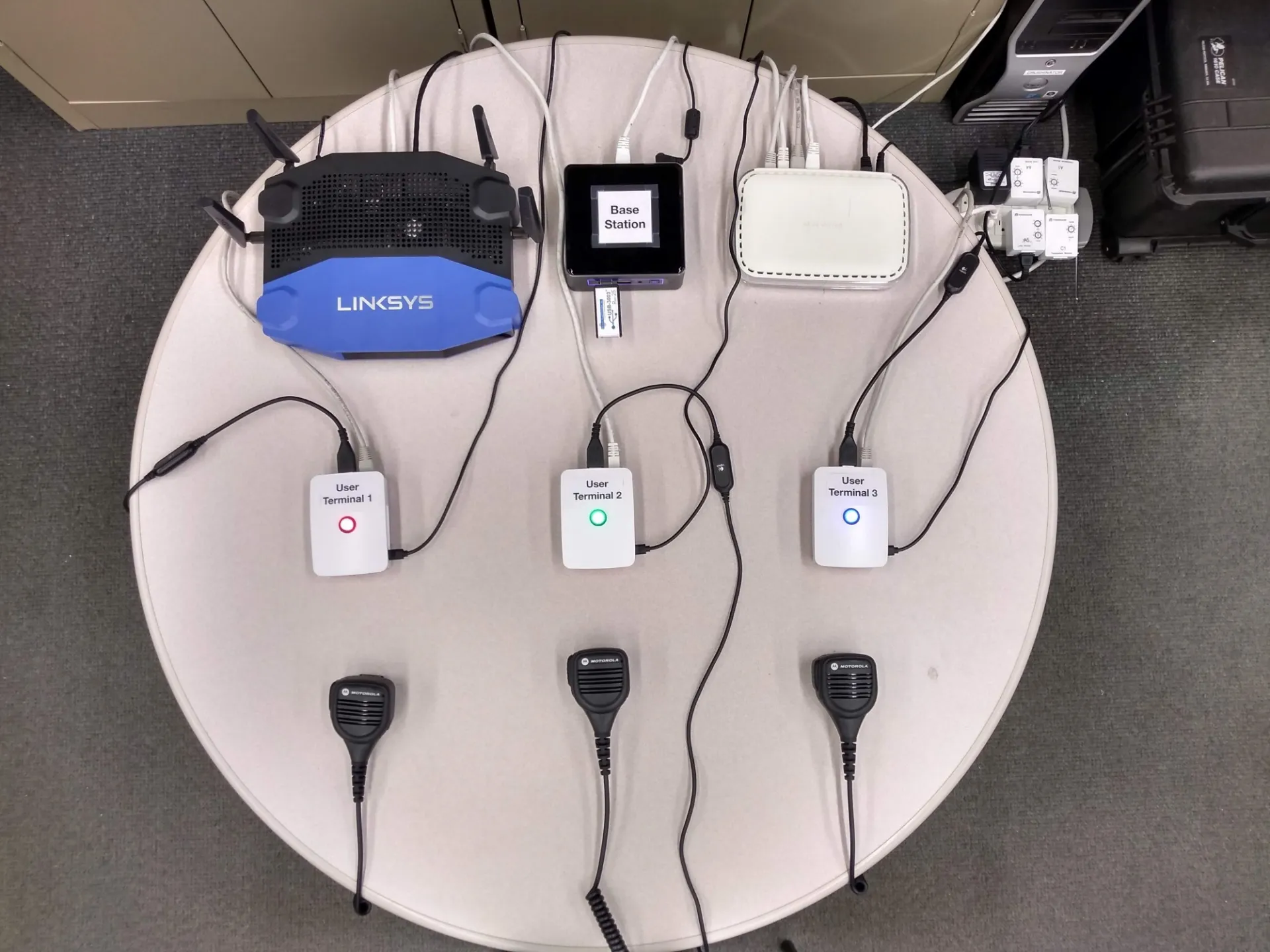 Testbed prototype at Columbia University